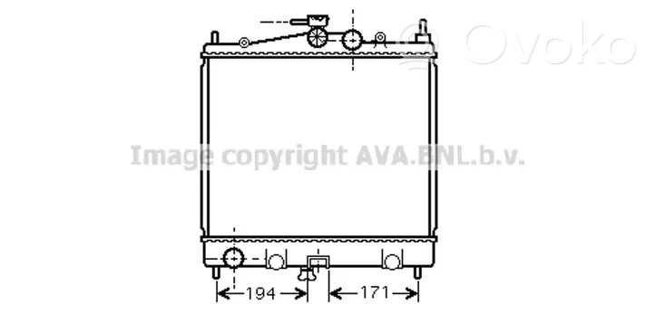 Nissan Micra Radiatore di raffreddamento 21410BH40A