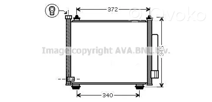 Suzuki Ignis Radiateur condenseur de climatisation 9531086GA0