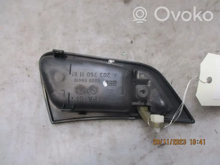 Mercedes-Benz CLC CL203 Maniglia interna per portiera anteriore 20376013611424