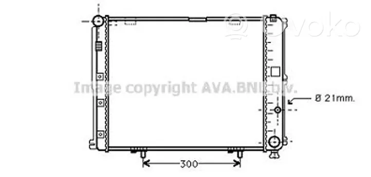 Mercedes-Benz E W210 Aušinimo skysčio radiatorius 2025003203