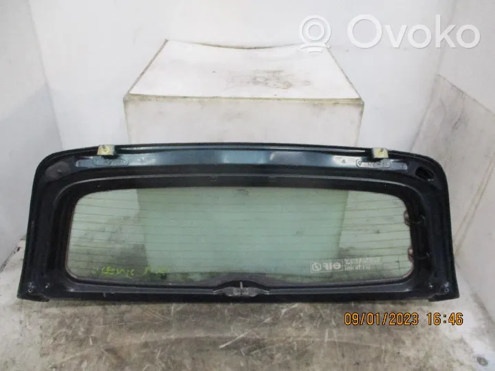 Renault Scenic I Rear windscreen/windshield window 7700354332