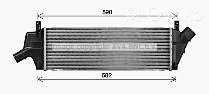 Nissan Micra Chłodnica powietrza doładowującego / Intercooler 14461BC400