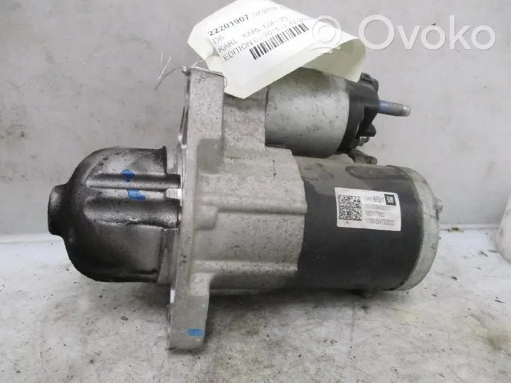 Opel Karl Starter motor 12686197