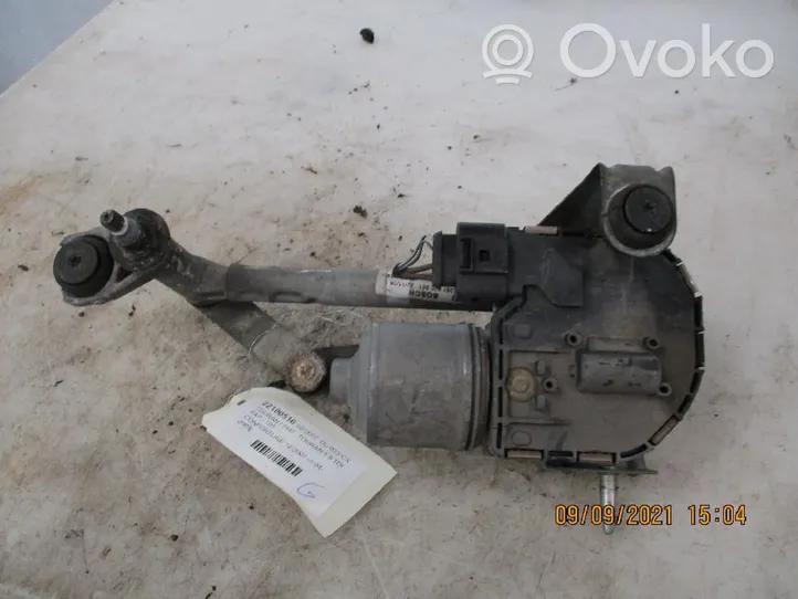 Volkswagen Touran I Tringlerie et moteur d'essuie-glace avant 1T0955023G