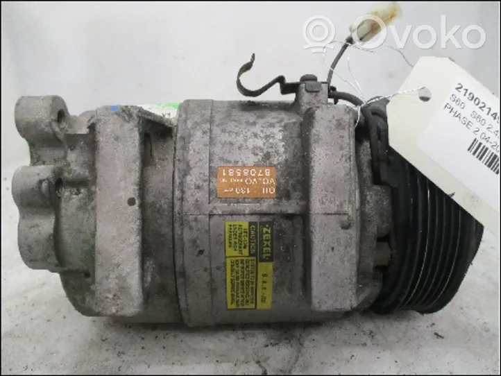 Volvo S60 Compressore aria condizionata (A/C) (pompa) 8602621