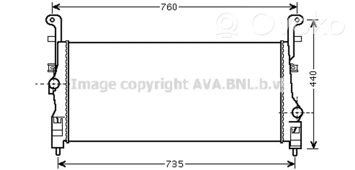 Hyundai Sonata Radiatore intercooler 2827127400