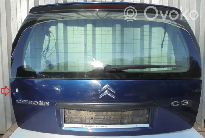 Citroen C3 Tylna klapa bagażnika 