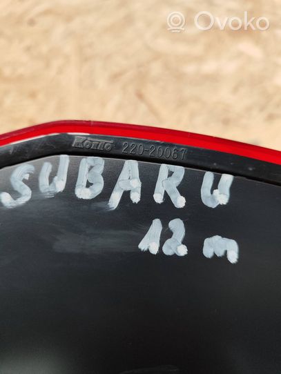 Subaru Outback Feux arrière / postérieurs 22020067
