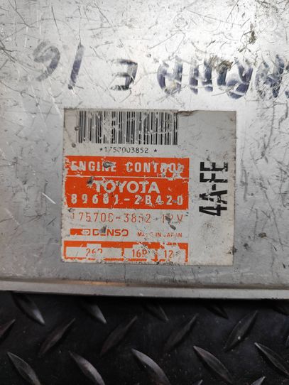 Toyota Carina T190 Centralina/modulo del motore 896612b420