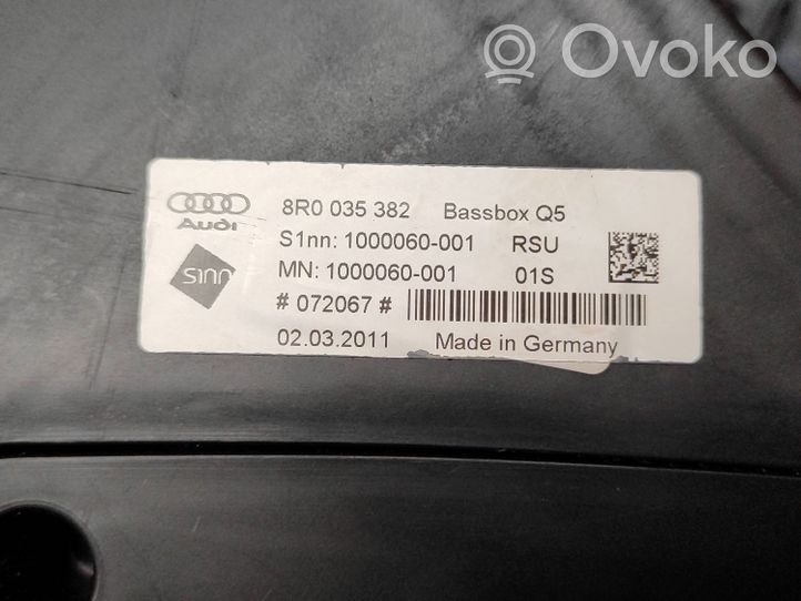 Audi Q5 SQ5 Enceinte subwoofer 8R0035382