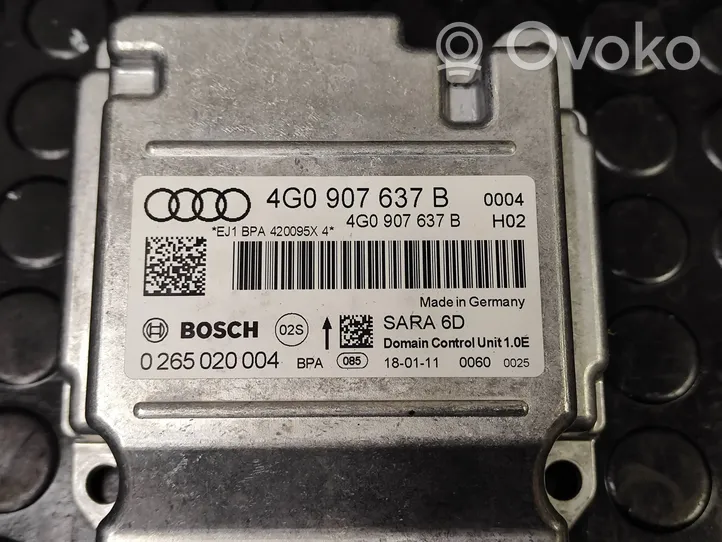 Audi A7 S7 4G Centralina ESP (controllo elettronico della stabilità) 4G0907637B