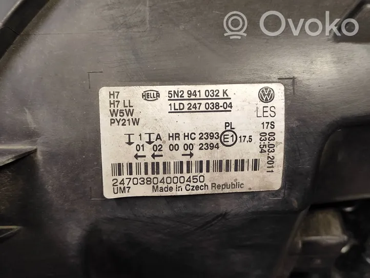 Volkswagen Tiguan Lampa przednia 5N2941032K