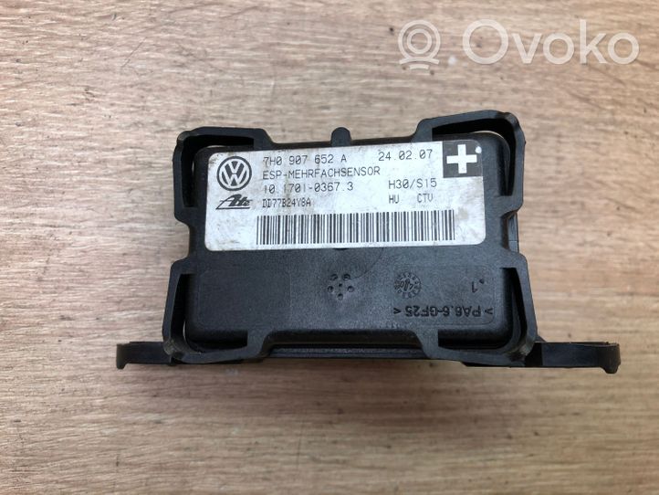 Volkswagen Touran I Vakaajan pitkittäiskiihtyvyystunnistin (ESP) 7H0907652A