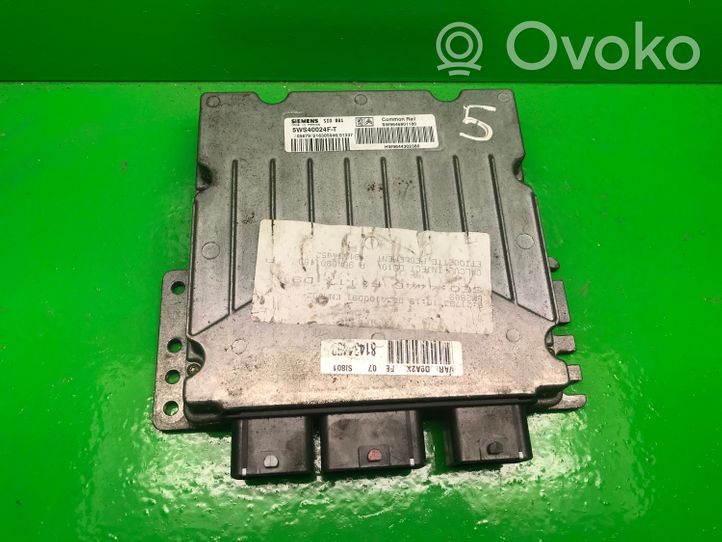 Citroen C4 Grand Picasso Unité de commande, module ECU de moteur 9646801180