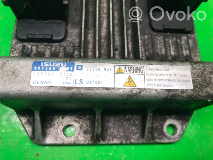 Opel Corsa C Komputer / Sterownik ECU silnika 97350948