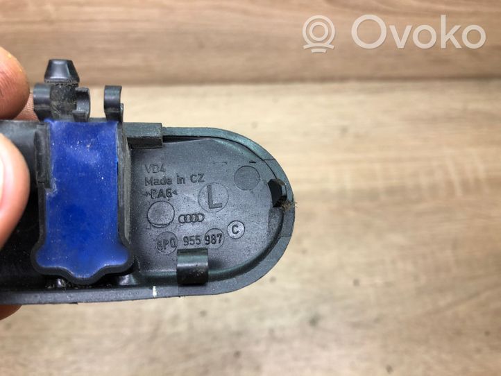 Audi A3 S3 A3 Sportback 8P Ugello a spruzzo lavavetri per parabrezza 8P0955988C