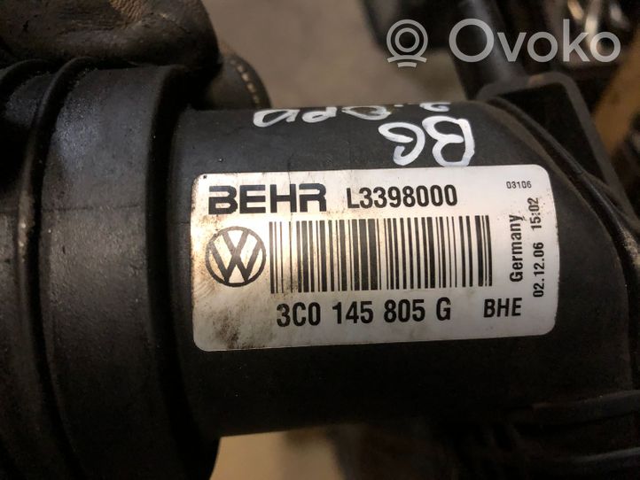 Volkswagen Caddy Välijäähdyttimen ilmakanavan ohjain 3C0145805G