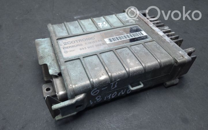 Volkswagen Golf III Unité de commande, module ECU de moteur 893907383B