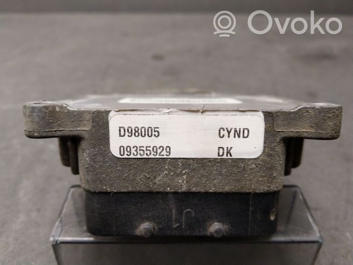 Opel Astra G Sterownik / Moduł ECU 09355929