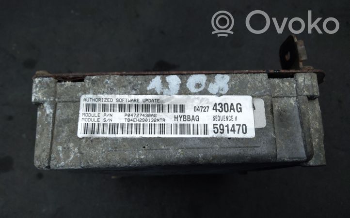 Chrysler Voyager Блок управления двигателем ECU 04745860