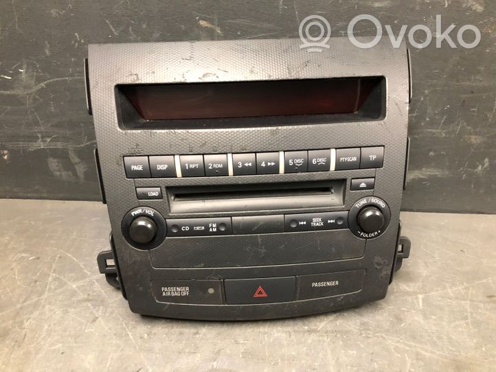 Mitsubishi Outlander Panel / Radioodtwarzacz CD/DVD/GPS 8002A538XA