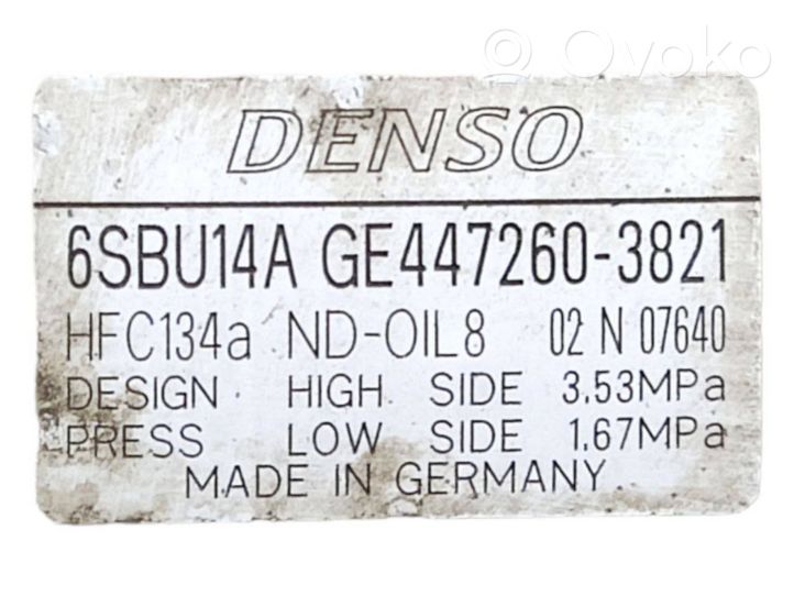 BMW 3 E90 E91 Compresseur de climatisation GE4472603821