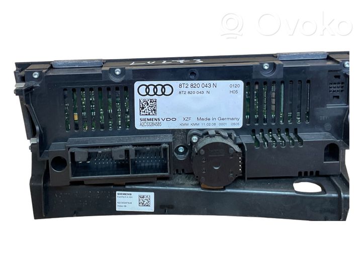 Audi A4 S4 B8 8K Panel klimatyzacji 8T2820043N