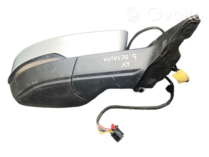 Skoda Octavia Mk2 (1Z) Front door electric wing mirror 5E0857934