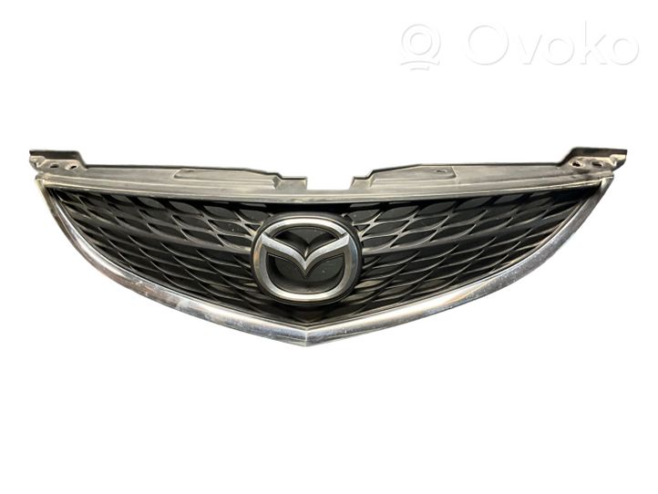 Mazda 6 Grille calandre supérieure de pare-chocs avant GS1D50712