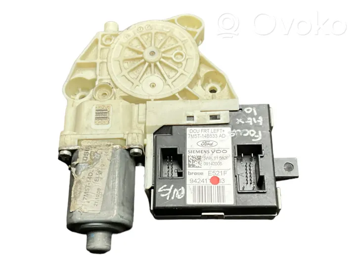 Ford Kuga I Front door window regulator motor 0130822215