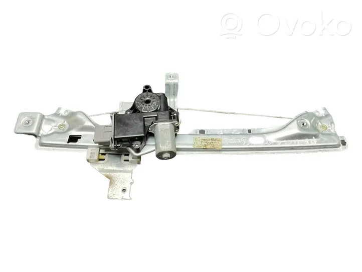 Peugeot 3008 I Rear door window regulator with motor 9682808680