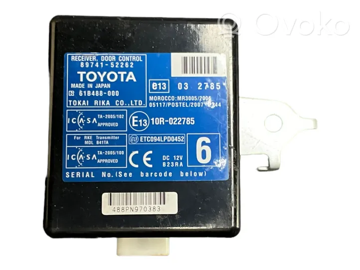 Toyota iQ Pysäköintitutkan (PCD) ohjainlaite/moduuli 8974152262