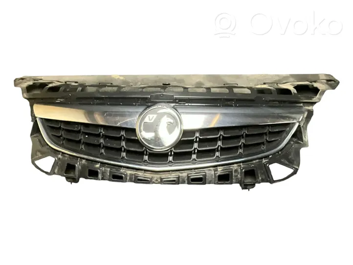 Opel Astra J Grille calandre supérieure de pare-chocs avant 13266577