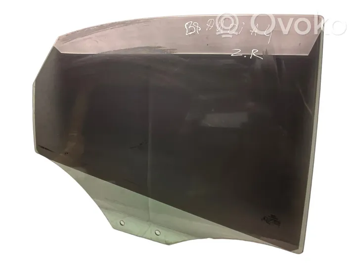 Audi A4 S4 B8 8K Rear door window glass 43R001582