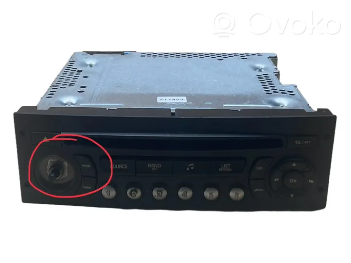 Citroen C3 Panel / Radioodtwarzacz CD/DVD/GPS 96662669XT04