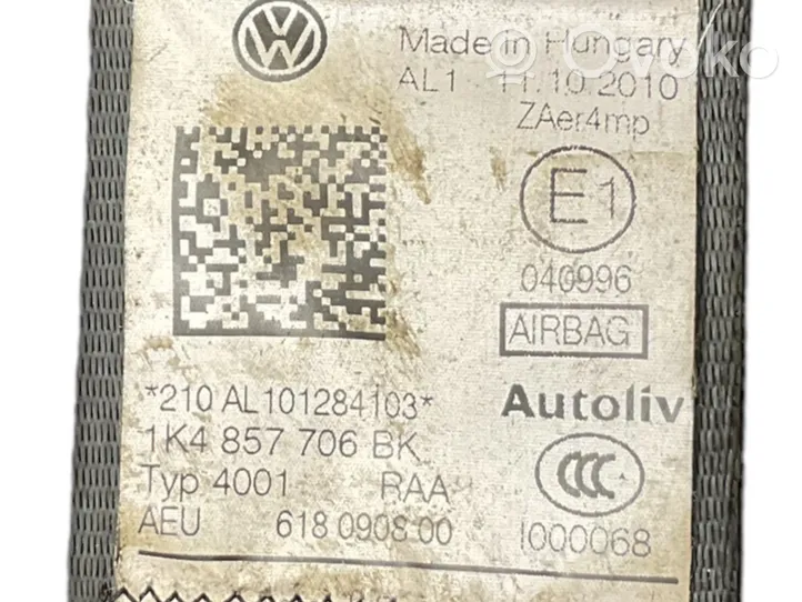 Volkswagen Golf V Etuistuimen turvavyö 1K4857706