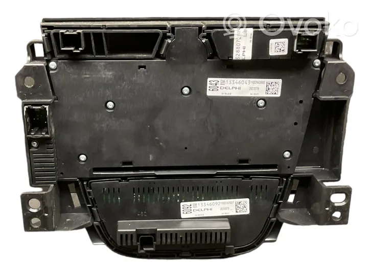 Opel Astra J Climate control unit 13346092