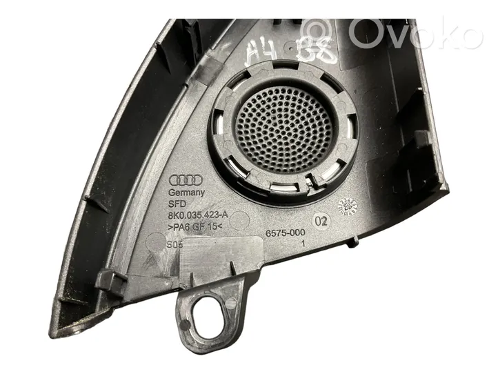 Audi A4 S4 B6 8E 8H Grilles, couvercle de haut-parleur porte avant 8K0035423A