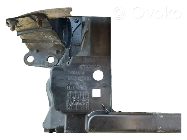 Audi A3 S3 A3 Sportback 8P Pannello di supporto del radiatore 8P0805594