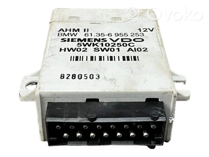 BMW X5 E53 Priekabos kablio valdymo blokas 6955253