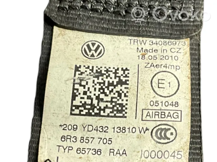 Volkswagen Polo V 6R Etuistuimen turvavyö 34086973