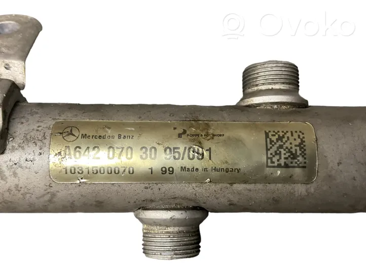 Mercedes-Benz E W212 Fuel main line pipe A6420703095001