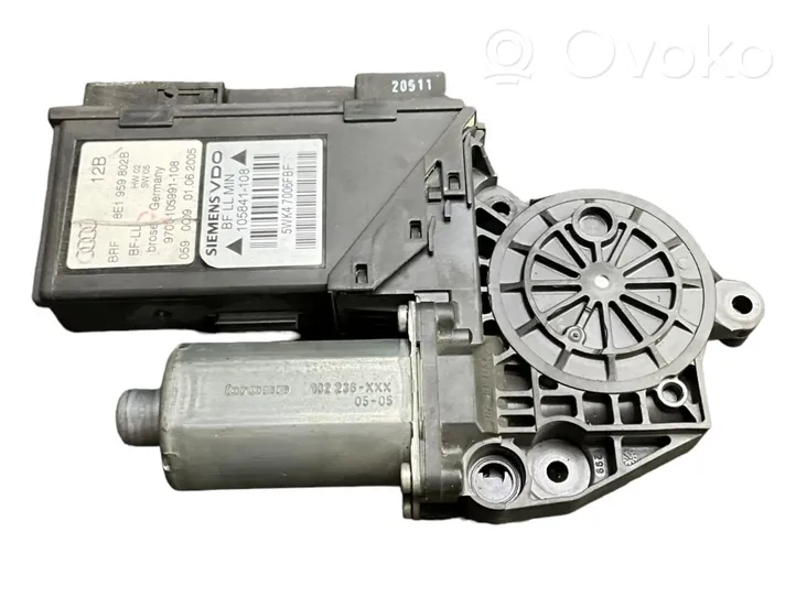 Audi A4 S4 B6 8E 8H Etuoven ikkunan nostomoottori 0130821764