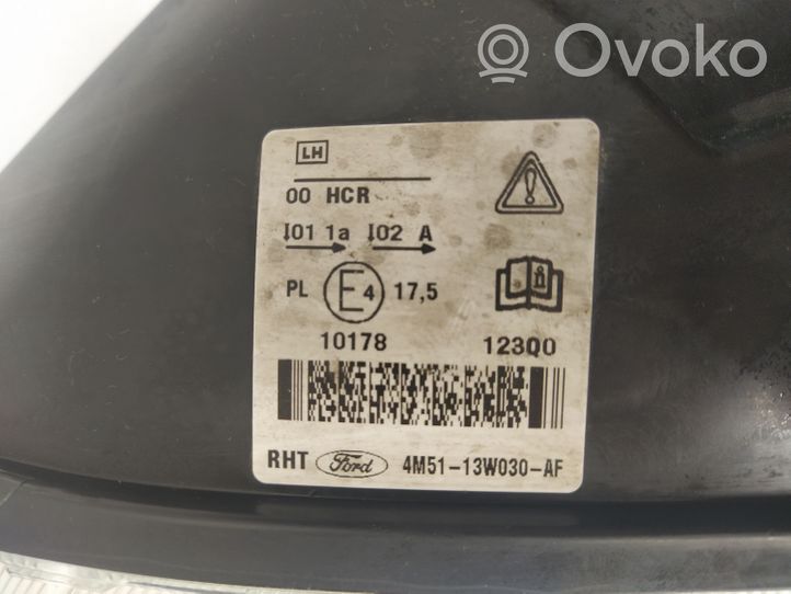 Ford Focus Lampa przednia 4M5113W030AF