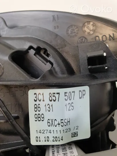 Volkswagen PASSAT B6 Etuoven sähköinen sivupeili 3C1857507DP