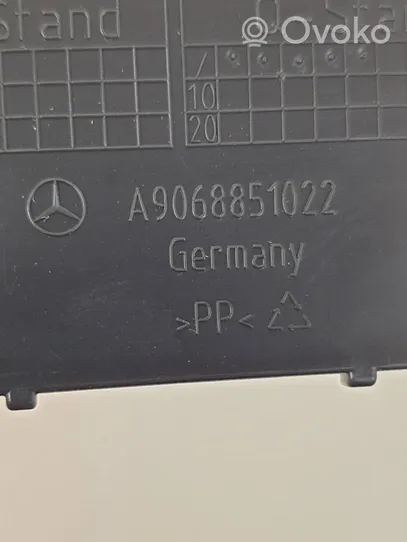 Mercedes-Benz Sprinter W906 Capuchon, crochet de remorquage avant A9068851022
