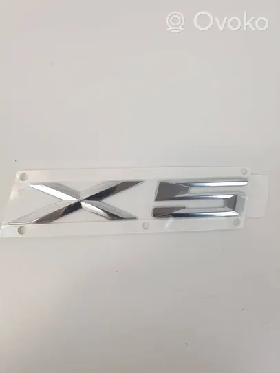 BMW X5 E53 Rear door emblem/model letters 8402675