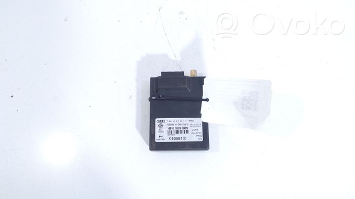 Volkswagen Touareg I Auxiliary heating control unit/module 4F0909509