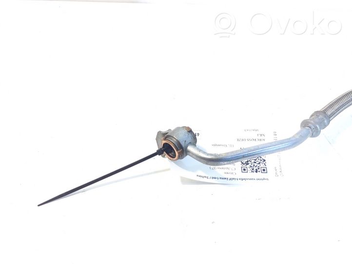 Citroen C3 Aircross Tubo flessibile mandata olio del turbocompressore turbo 9801832780