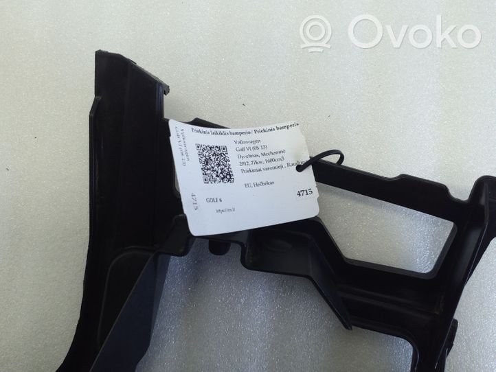 Volkswagen Golf VI Staffa di rinforzo montaggio del paraurti anteriore 5K0807724B